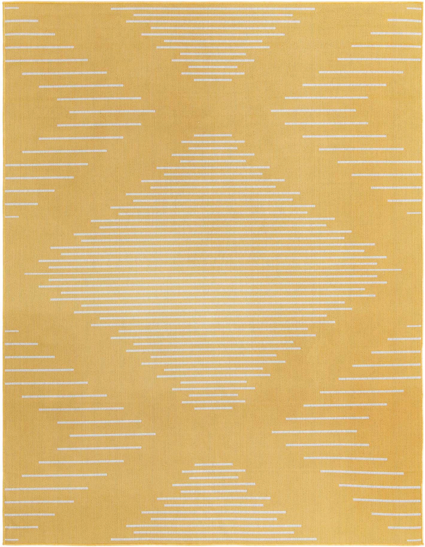 7' x 10' Easy-Clean Modern Indoor / Outdoor Rug