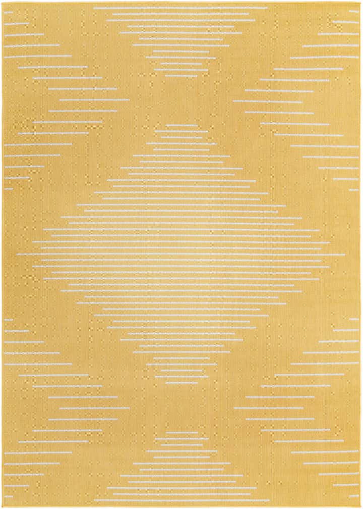 6' x 9' Easy-Clean Modern Indoor / Outdoor Rug