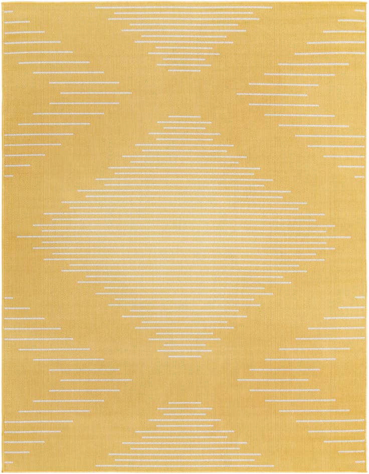 Detail image of 6' x 9' Easy-Clean Modern Indoor / Outdoor Rug