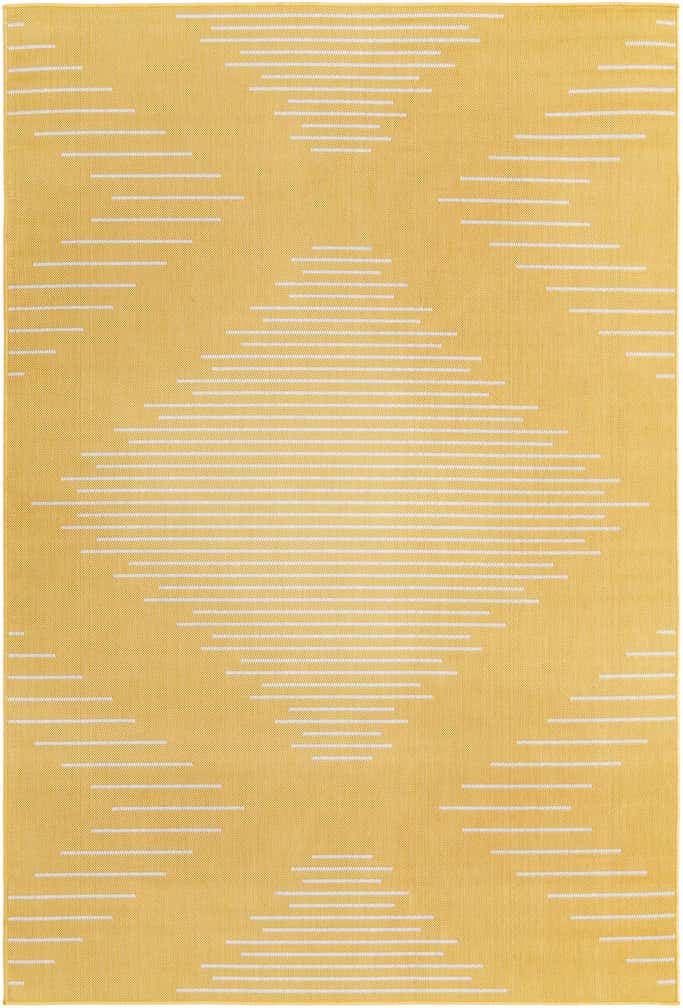 6' x 9' Easy-Clean Modern Indoor / Outdoor Rug