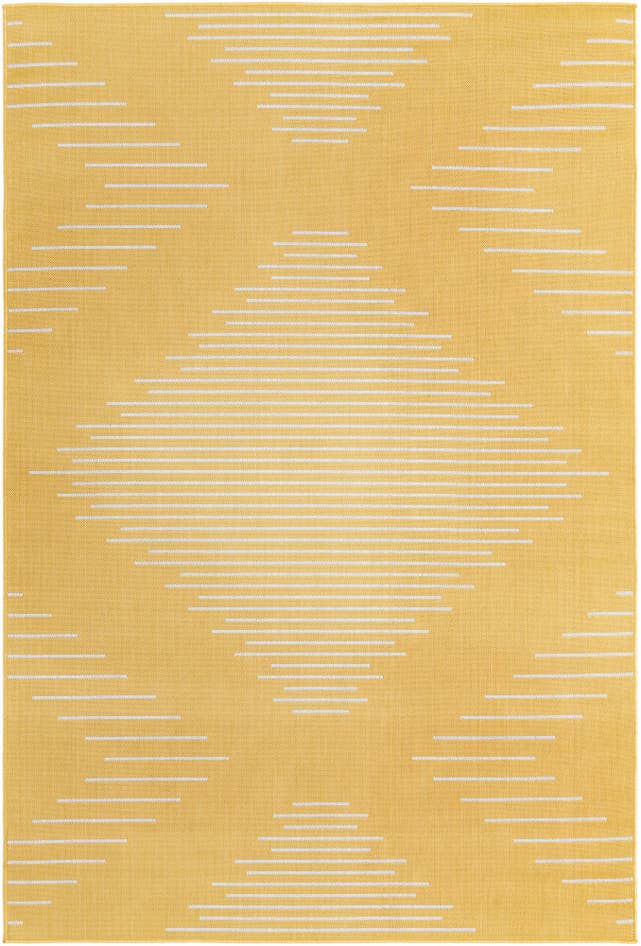 Detail image of 6' x 9' Easy-Clean Modern Indoor / Outdoor Rug