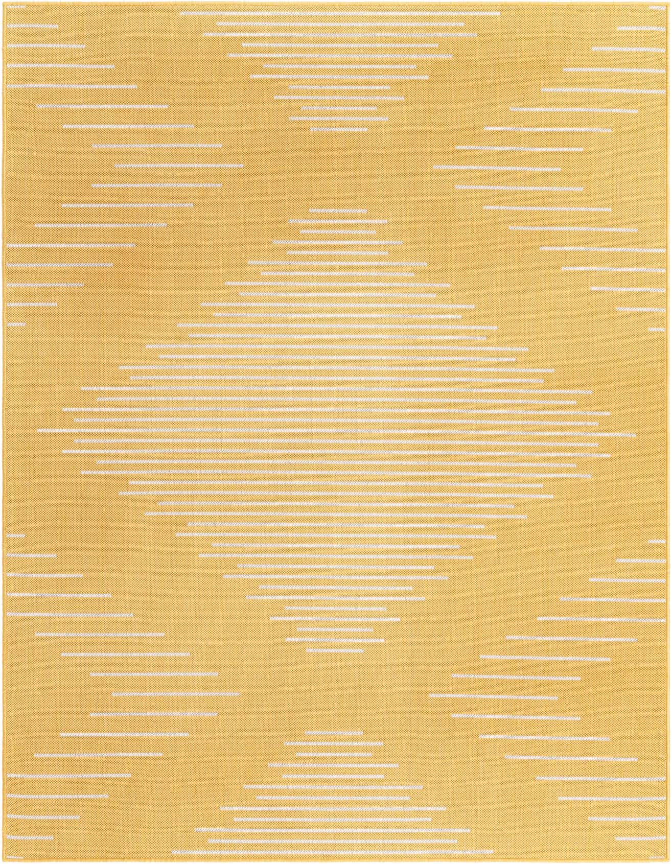 5' 3 x 8' Easy-Clean Modern Indoor / Outdoor Rug