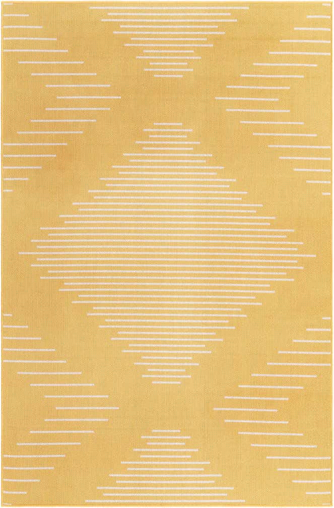 5' 3 x 8' Easy-Clean Modern Indoor / Outdoor Rug