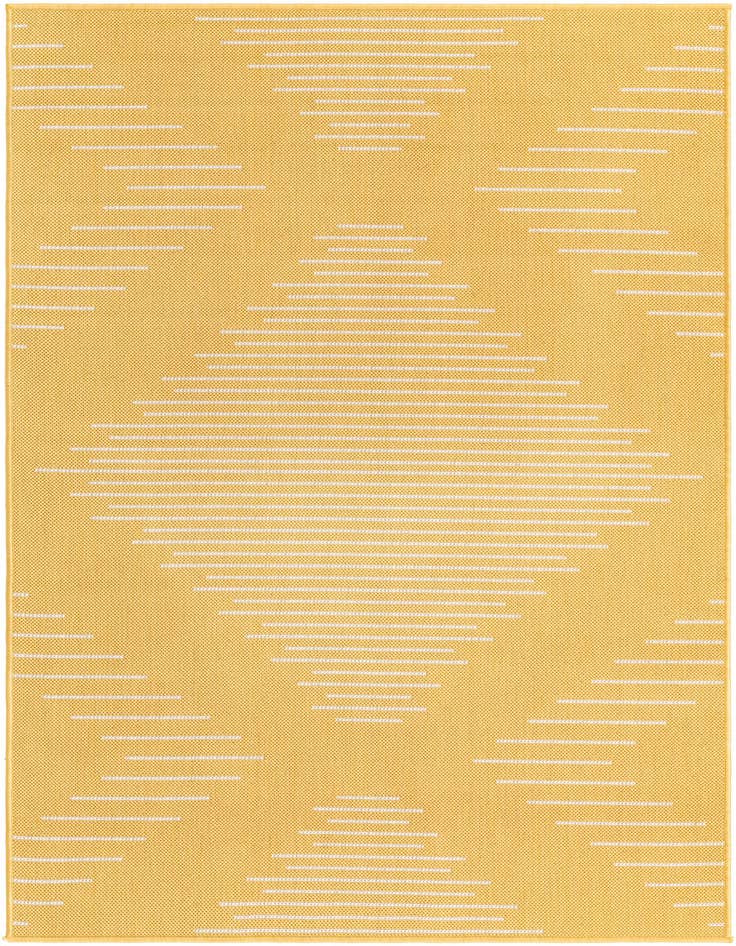 Detail image of 4' x 6' Easy-Clean Modern Indoor / Outdoor Rug