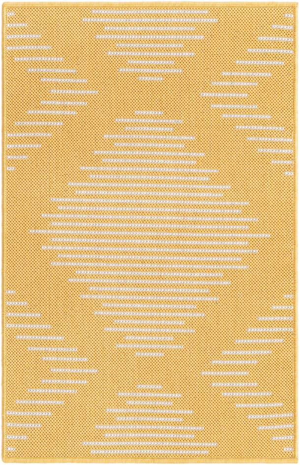 Detail image of 2' x 3' Easy-Clean Modern Indoor / Outdoor Rug