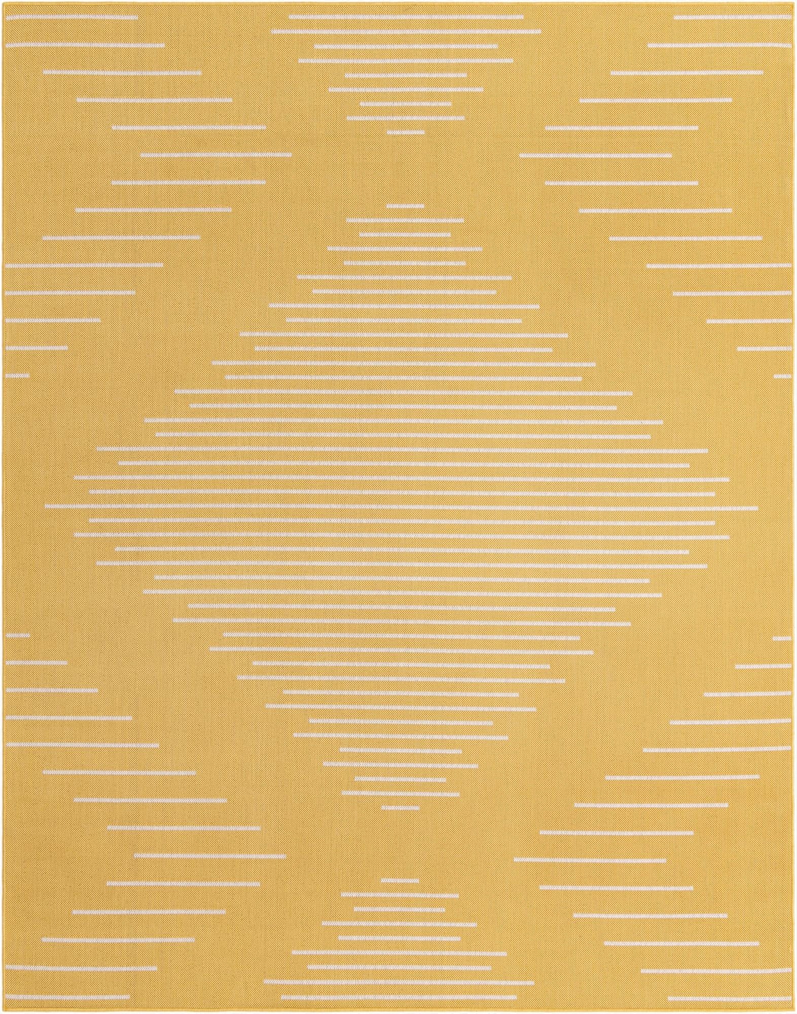 7' 10 x 10'  Washable Modern Indoor / Outdoor Rug