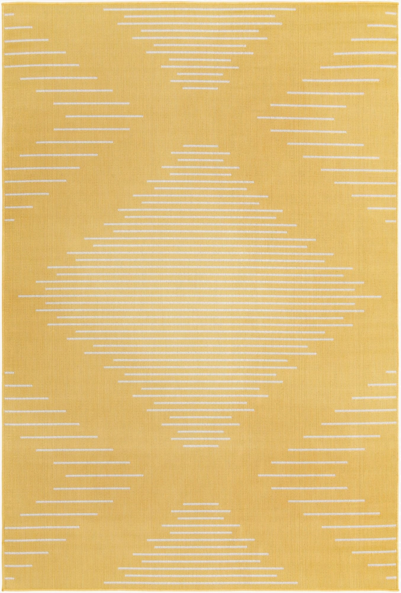 Primary image 6' x 9'  Washable Modern Indoor / Outdoor Rug