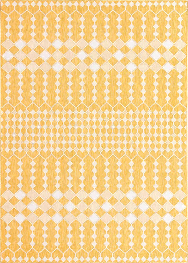 10' x 14' Easy-Clean Trellis Indoor / Outdoor Rug