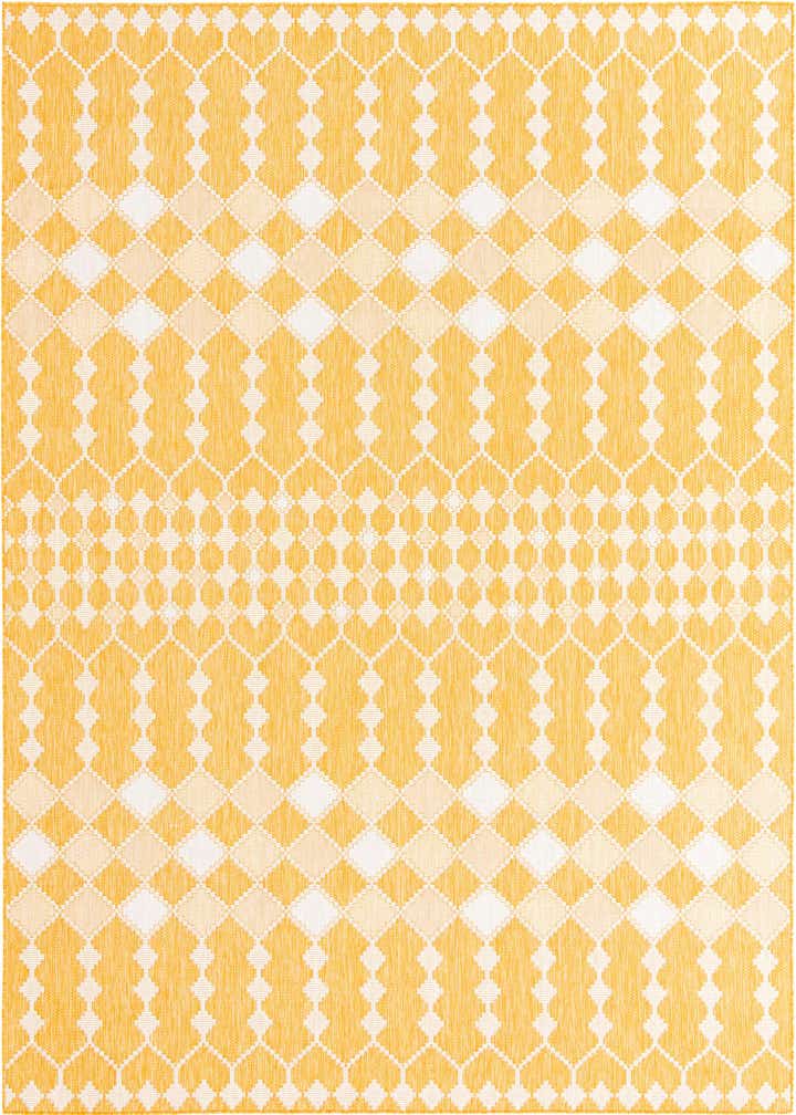 9' x 12' Easy-Clean Trellis Indoor / Outdoor Rug