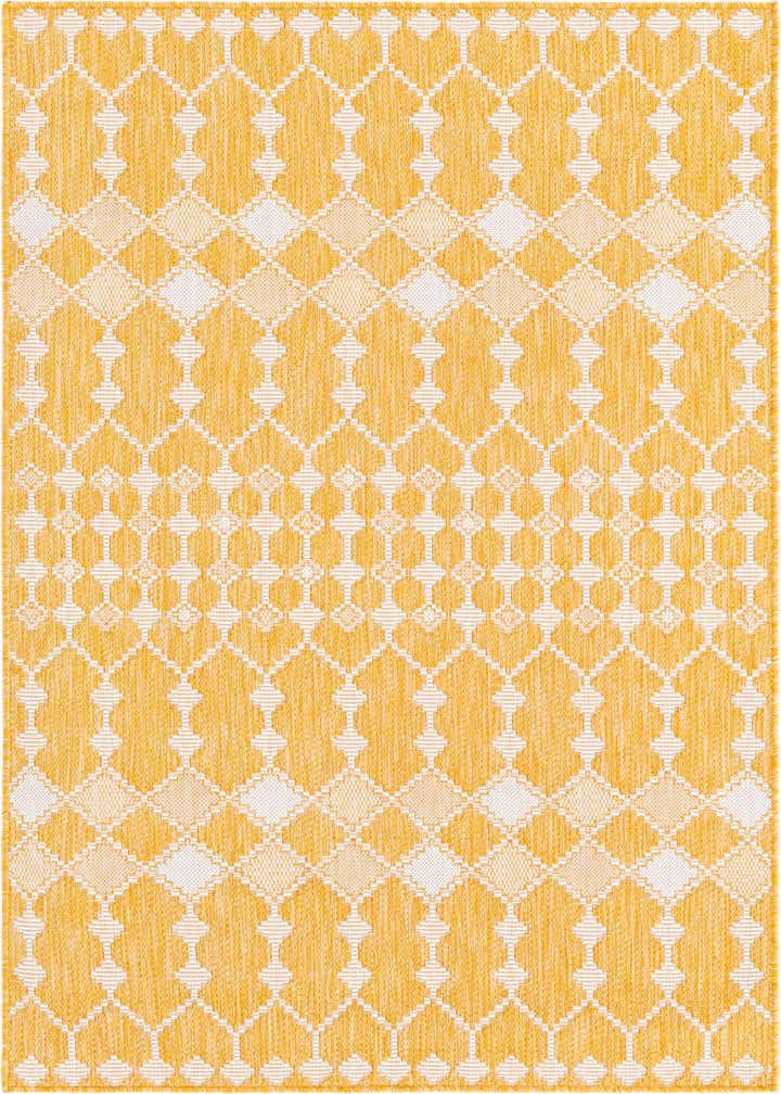 4' x 6' Easy-Clean Trellis Indoor / Outdoor Rug