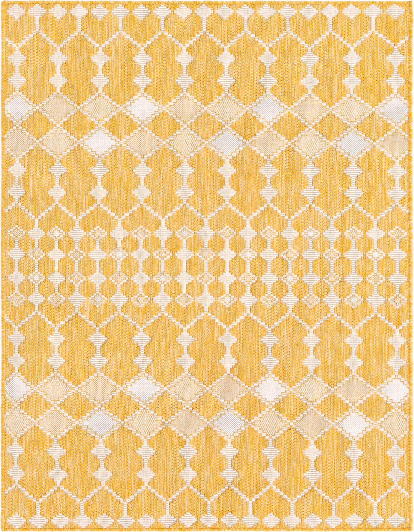 4' x 6' Easy-Clean Trellis Indoor / Outdoor Rug