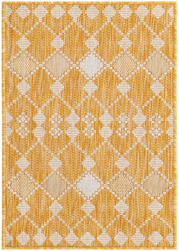2' x 3' Easy-Clean Trellis Indoor / Outdoor Rug