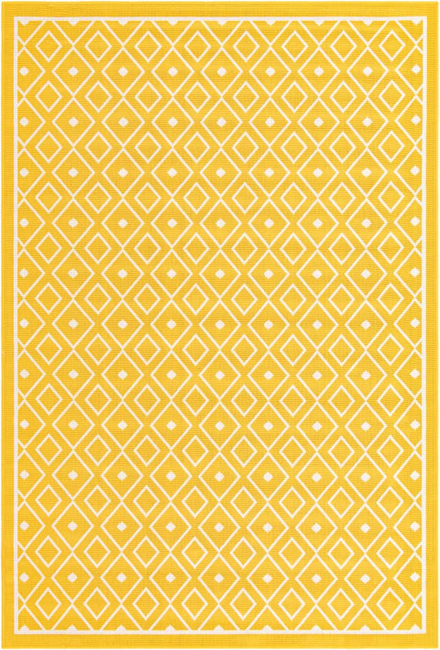 Detail image of 6' x 9' Easy-Clean Trellis Indoor / Outdoor Rug