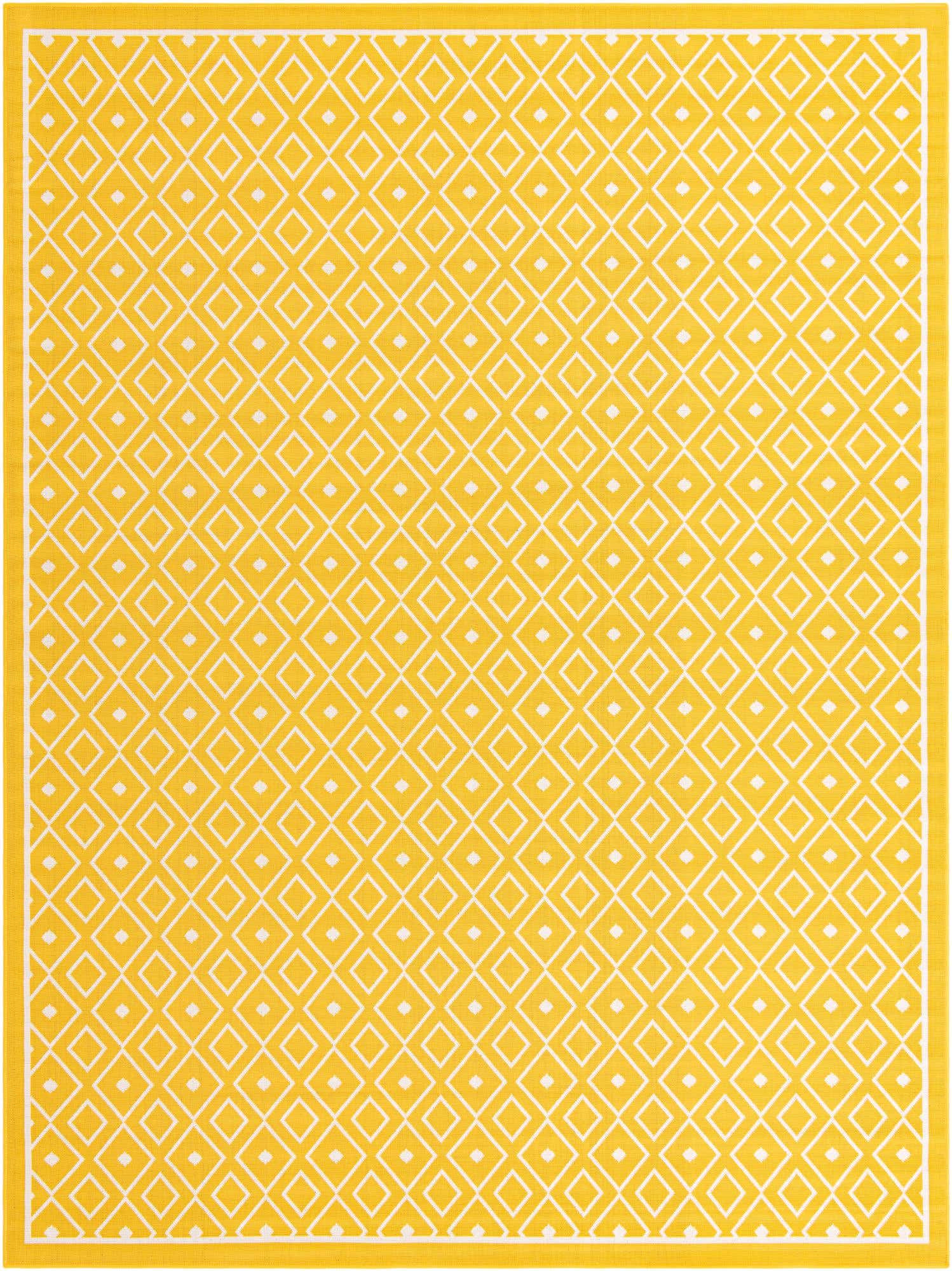 9' x 12' Easy-Clean Trellis Indoor / Outdoor Rug