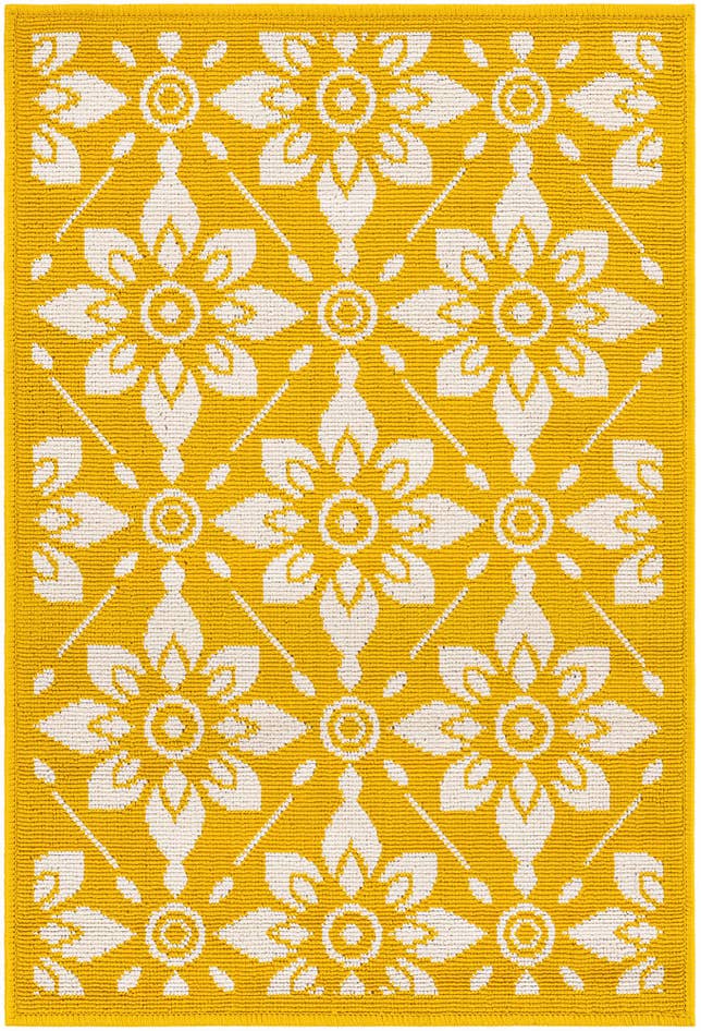 Detail image of 2' x 3' Easy-Clean Trellis Indoor / Outdoor Rug