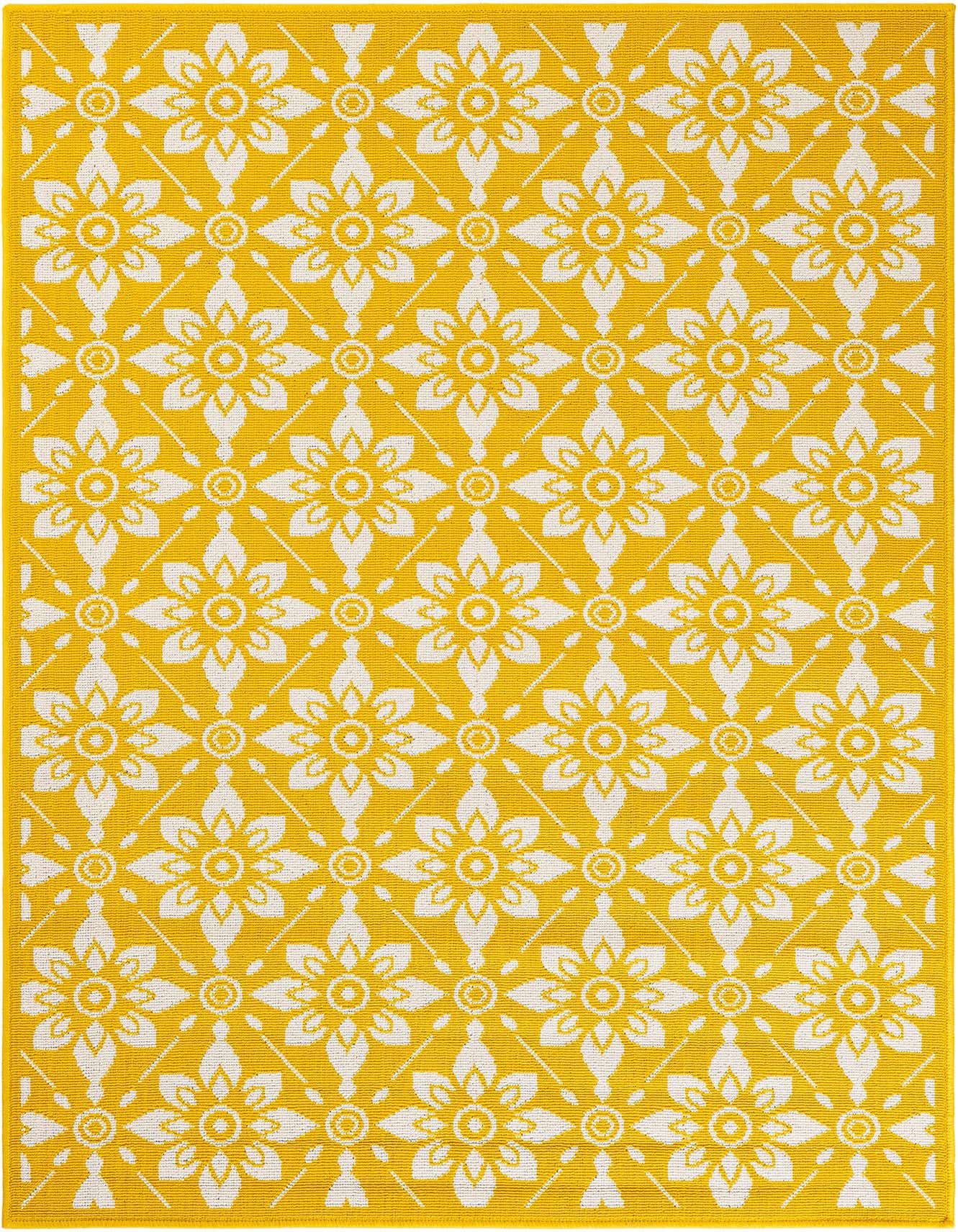 4' x 6' Easy-Clean Trellis Indoor / Outdoor Rug