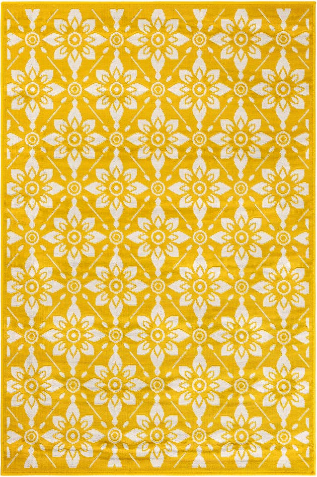 Detail image of 4' x 6' Easy-Clean Trellis Indoor / Outdoor Rug