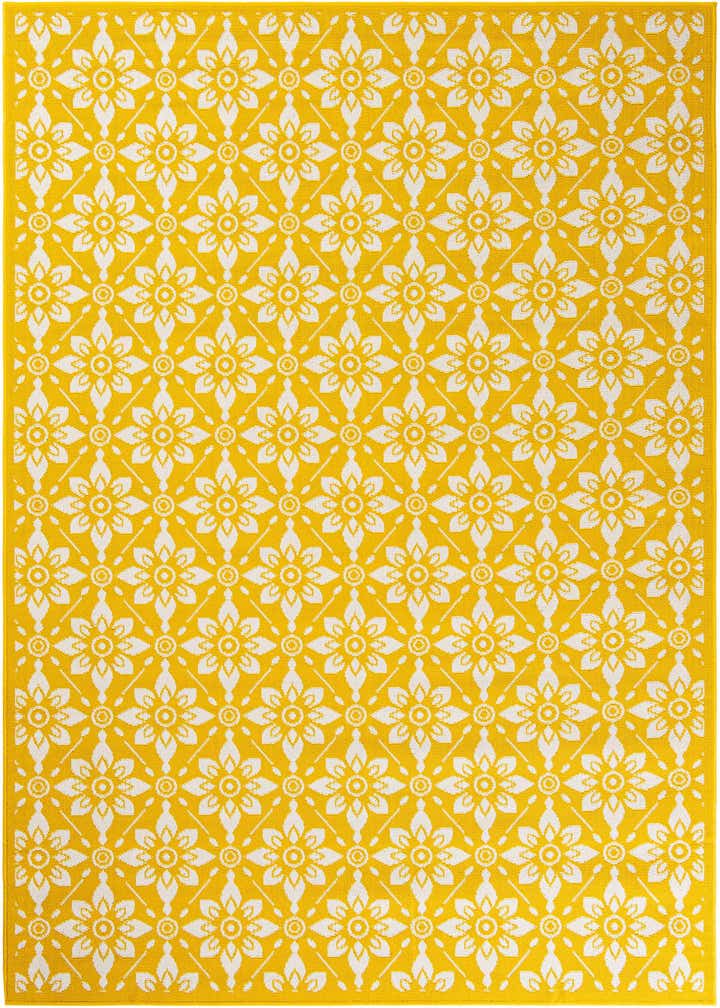 6' x 9' Easy-Clean Trellis Indoor / Outdoor Rug