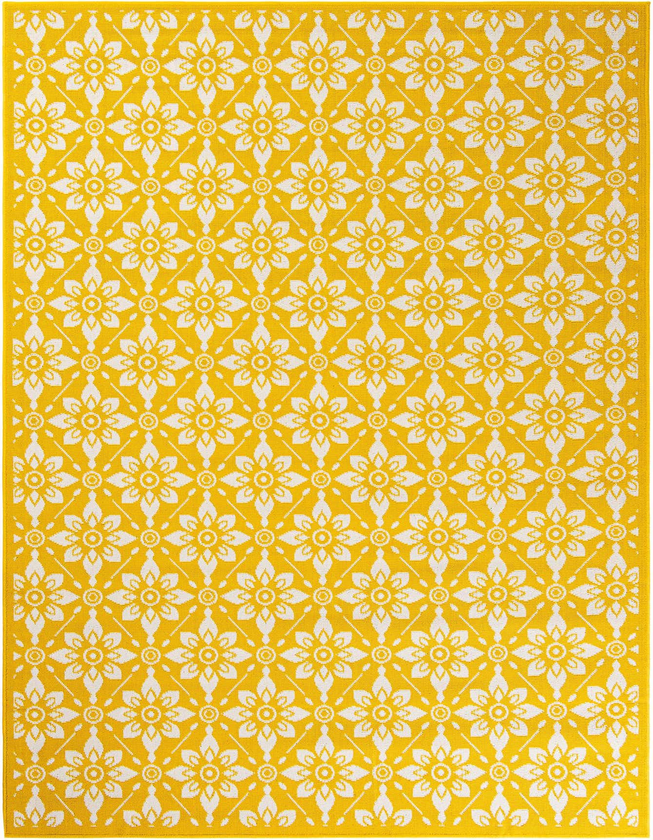 6' x 9' Easy-Clean Trellis Indoor / Outdoor Rug