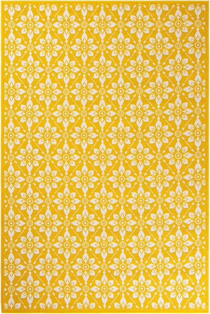 6' x 9' Easy-Clean Trellis Indoor / Outdoor Rug