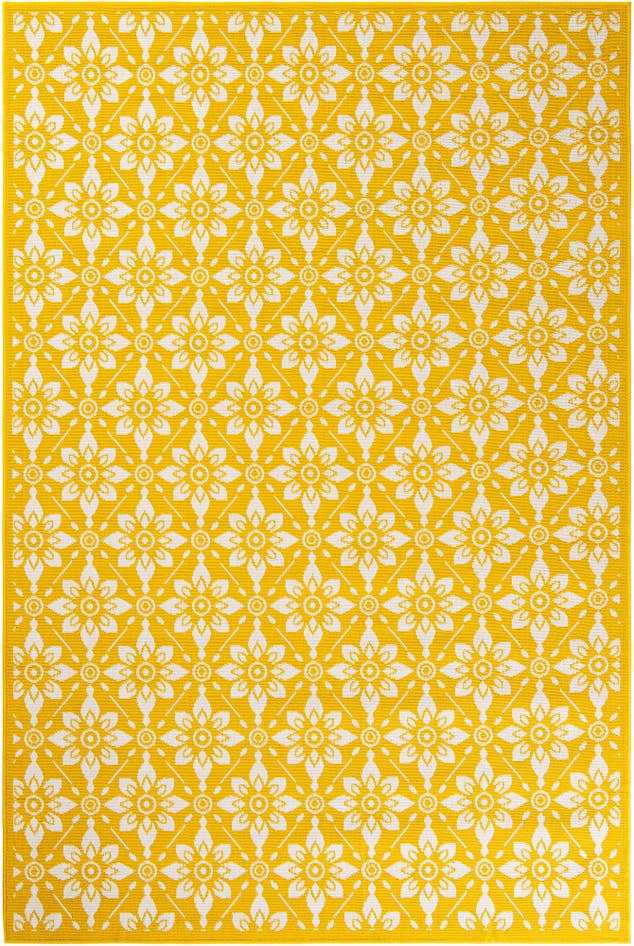 Detail image of 6' x 9' Easy-Clean Trellis Indoor / Outdoor Rug