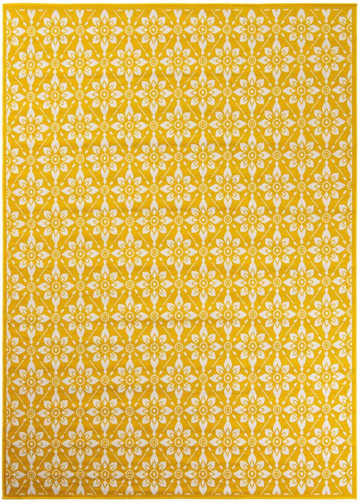 7' 10 x 10' Easy-Clean Trellis Indoor / Outdoor Rug