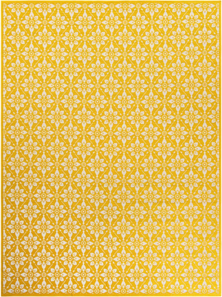 Detail image of 9' x 12' Easy-Clean Trellis Indoor / Outdoor Rug