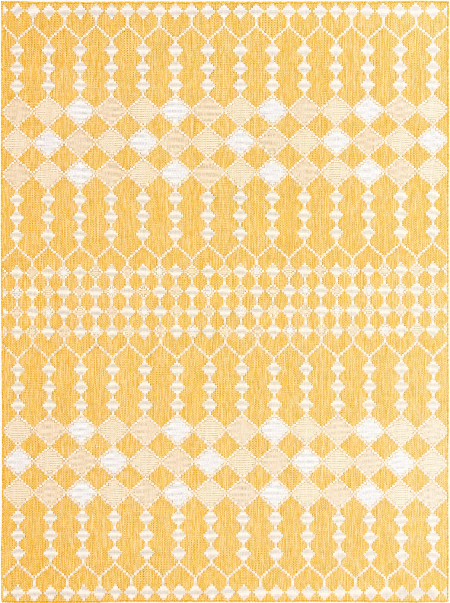 9' x 12'  Washable Trellis Indoor / Outdoor Rug