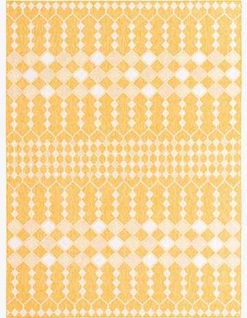9' x 12' Easy-Clean Trellis Indoor / Outdoor Rug