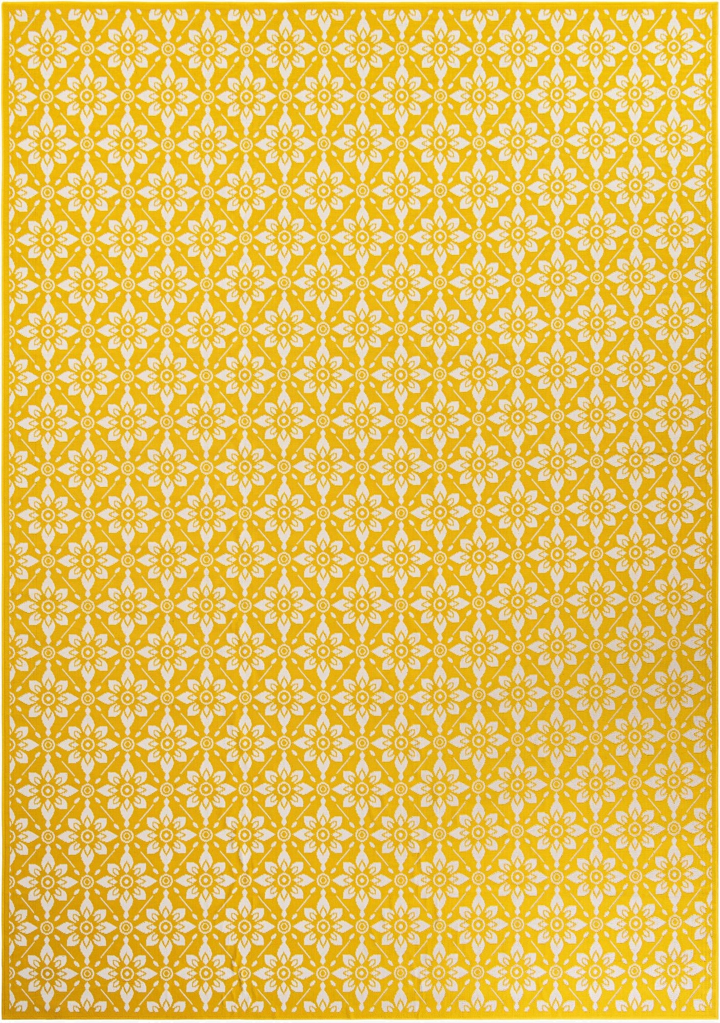 Primary image 10' x 14'  Washable Trellis Indoor / Outdoor Rug