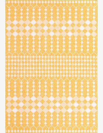 10' x 14' Easy-Clean Trellis Indoor / Outdoor Rug