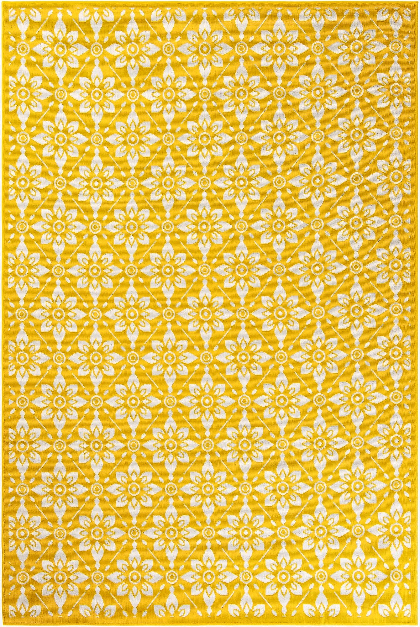 6' x 9'  Washable Trellis Indoor / Outdoor Rug