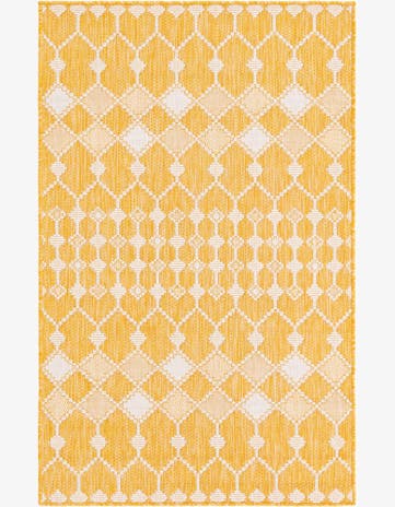 3' x 5' 3 Easy-Clean Trellis Indoor / Outdoor Rug
