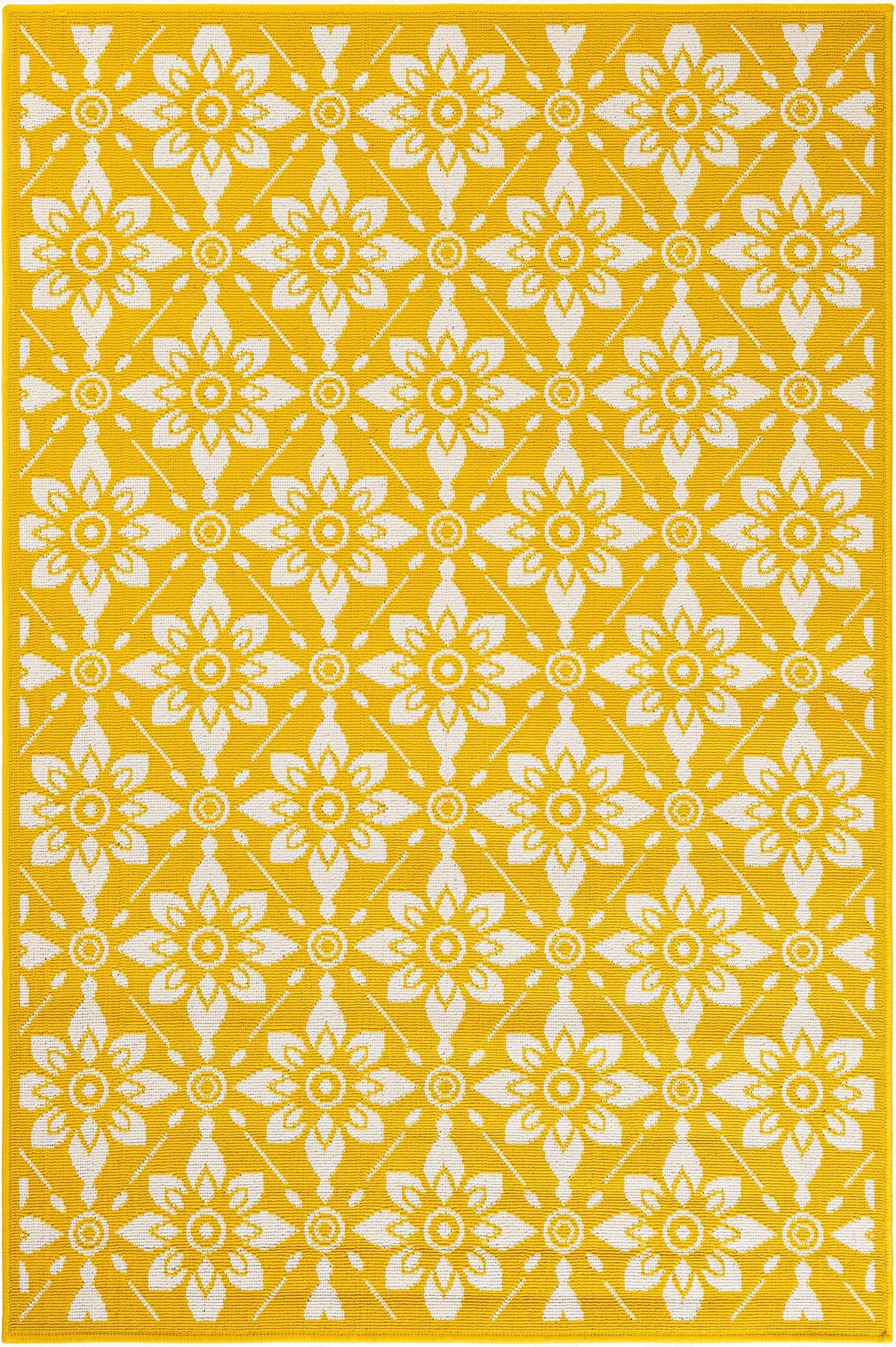 4' x 6'  Washable Trellis Indoor / Outdoor Rug