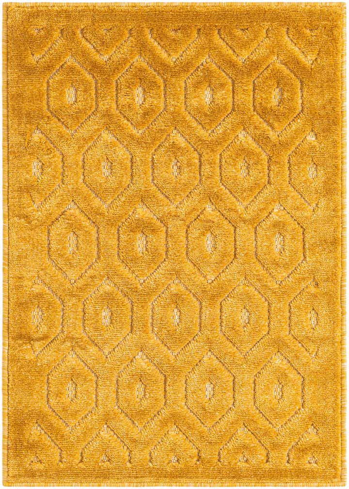 2' x 3' Easy-Clean Trellis Textured Indoor / Outdoor Rug