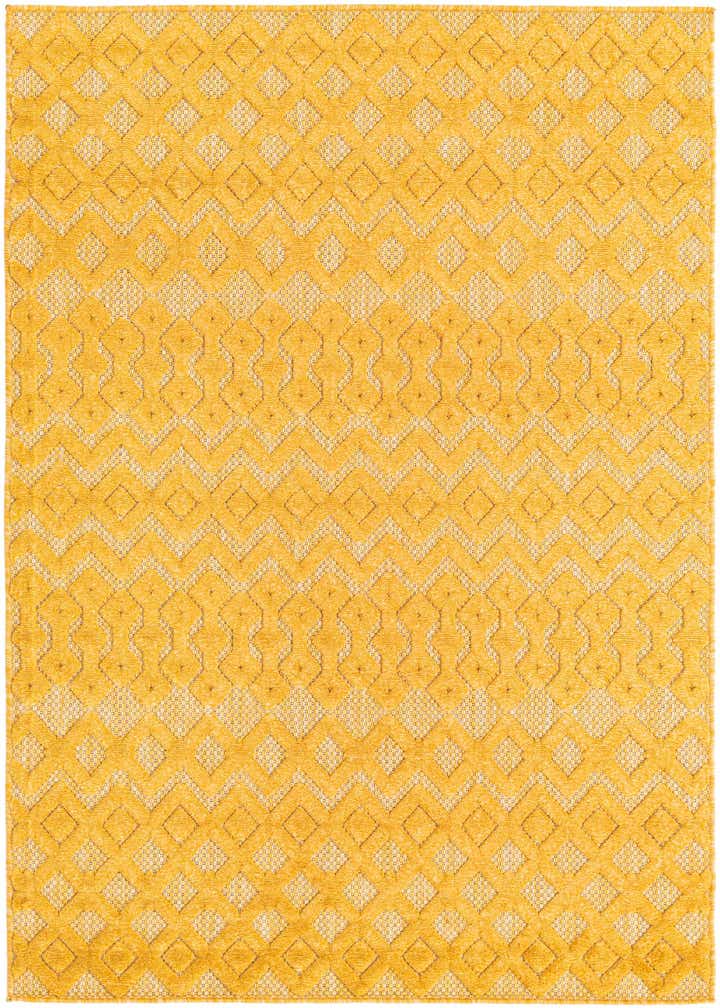 4' x 6' Easy-Clean Trellis Textured Indoor / Outdoor Rug