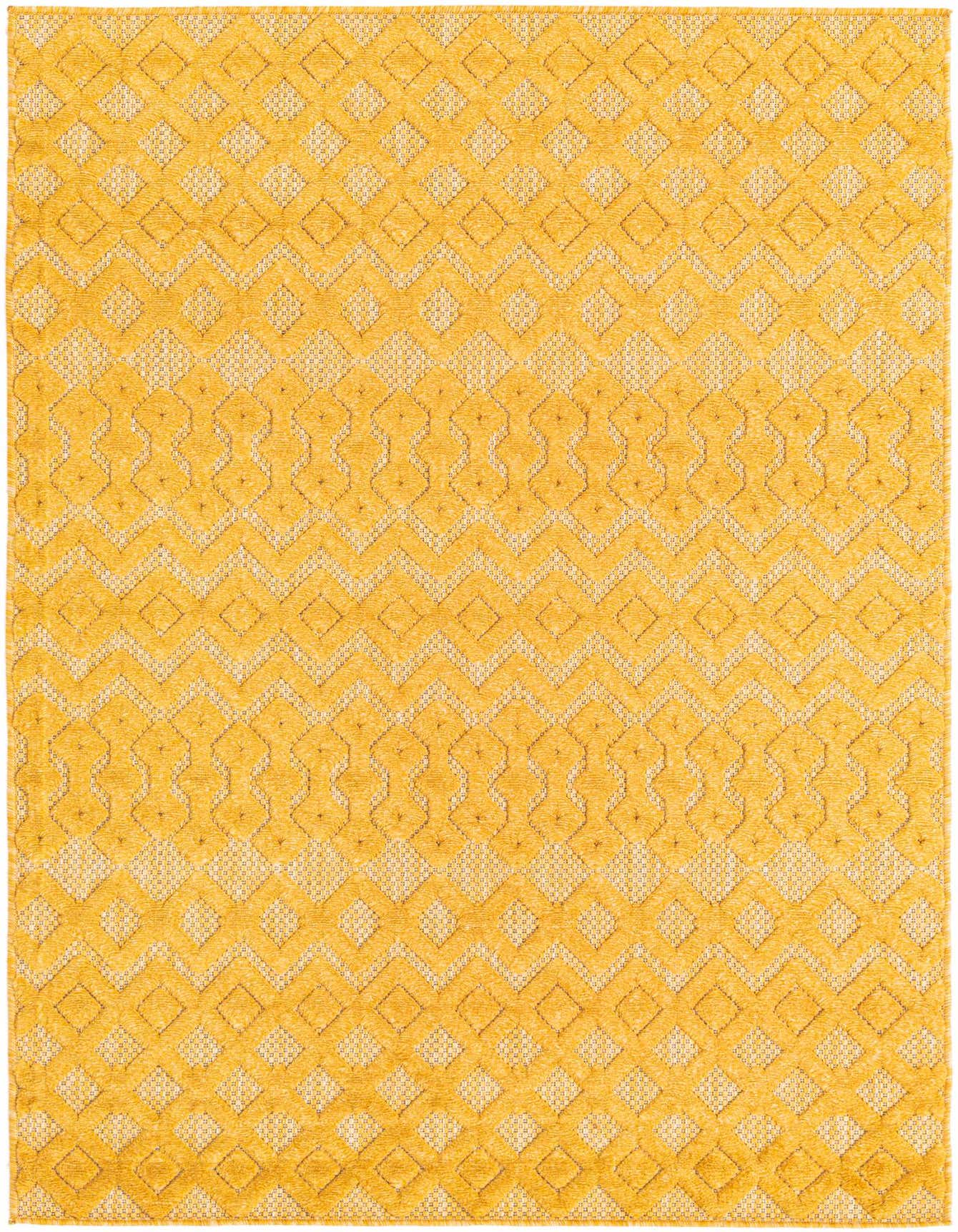 4' x 6' Easy-Clean Trellis Textured Indoor / Outdoor Rug