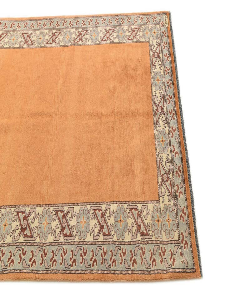 Detail image of 4' 3 x 5' 9  Hand Knotted Peshawar Ziegler Rug