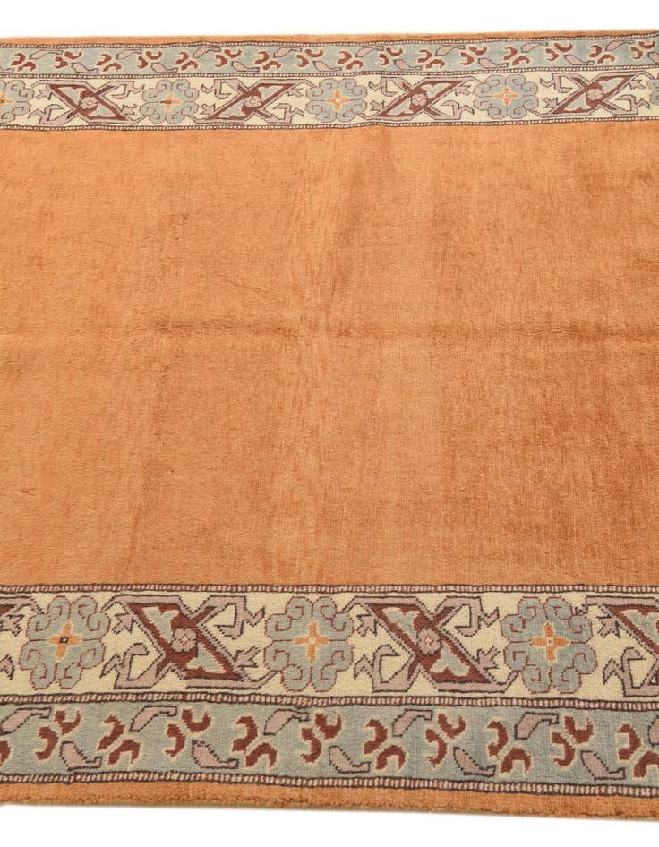 Detail image of 4' 3 x 5' 9  Hand Knotted Peshawar Ziegler Rug