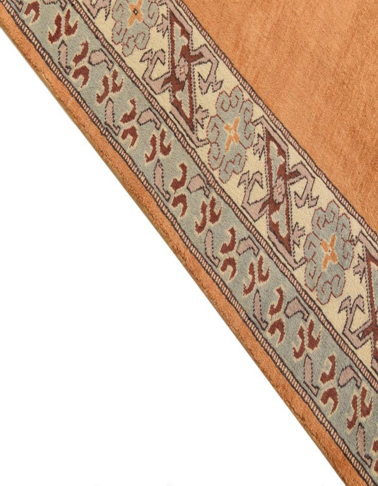 Detail image of 4' 3 x 5' 9  Hand Knotted Peshawar Ziegler Rug