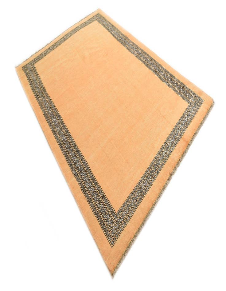 Detail image of 5' 8 x 8'  Hand Knotted Peshawar Ziegler Rug