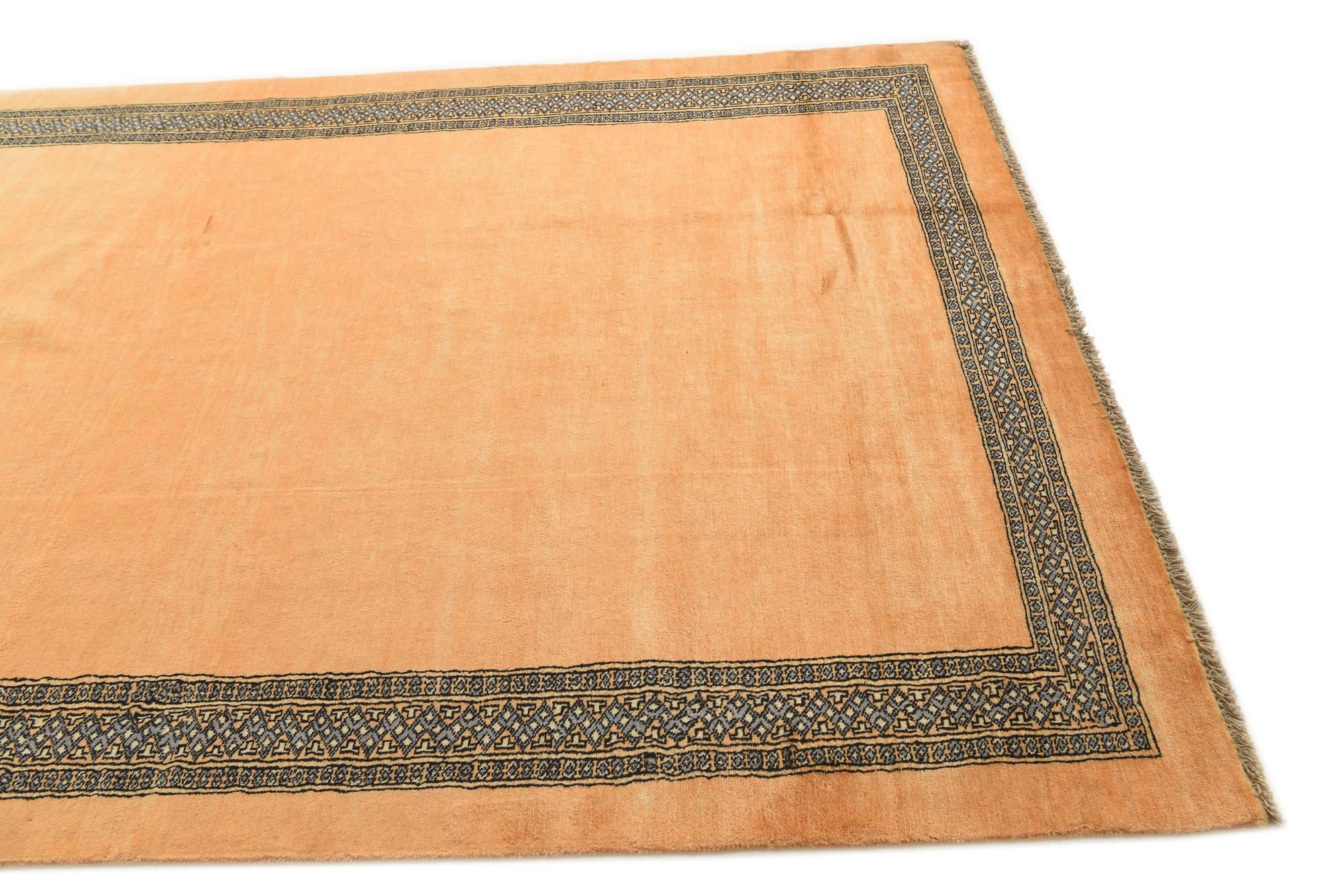 5' 8 x 8' Hand Knotted Peshawar Ziegler Rug