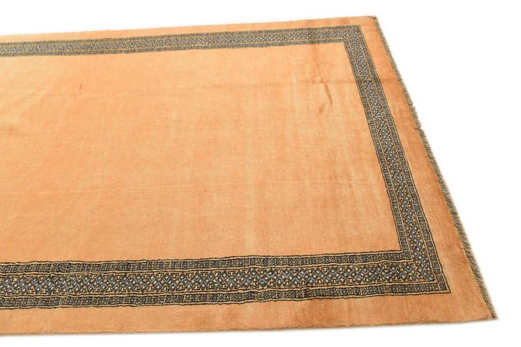 Detail image of 5' 8 x 8' Hand Knotted Peshawar Ziegler Rug