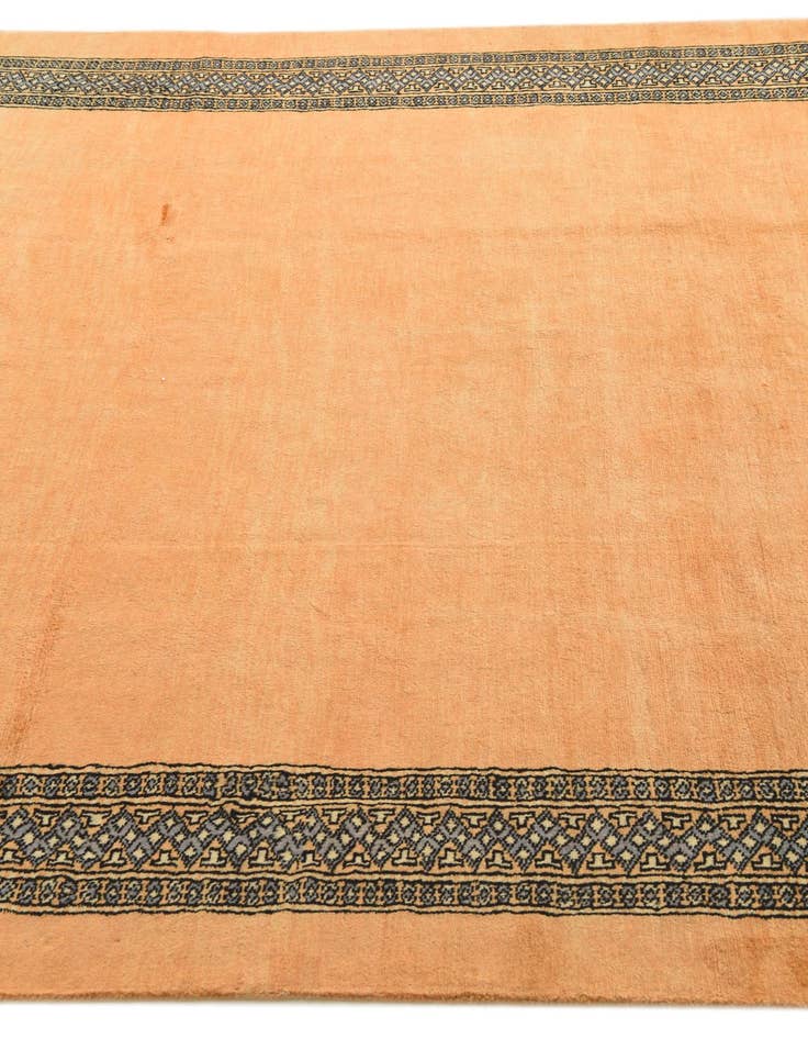 Detail image of 5' 8 x 8'  Hand Knotted Peshawar Ziegler Rug