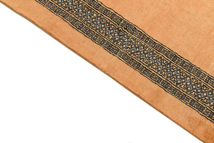 Detail image of 5' 8 x 8' Hand Knotted Peshawar Ziegler Rug