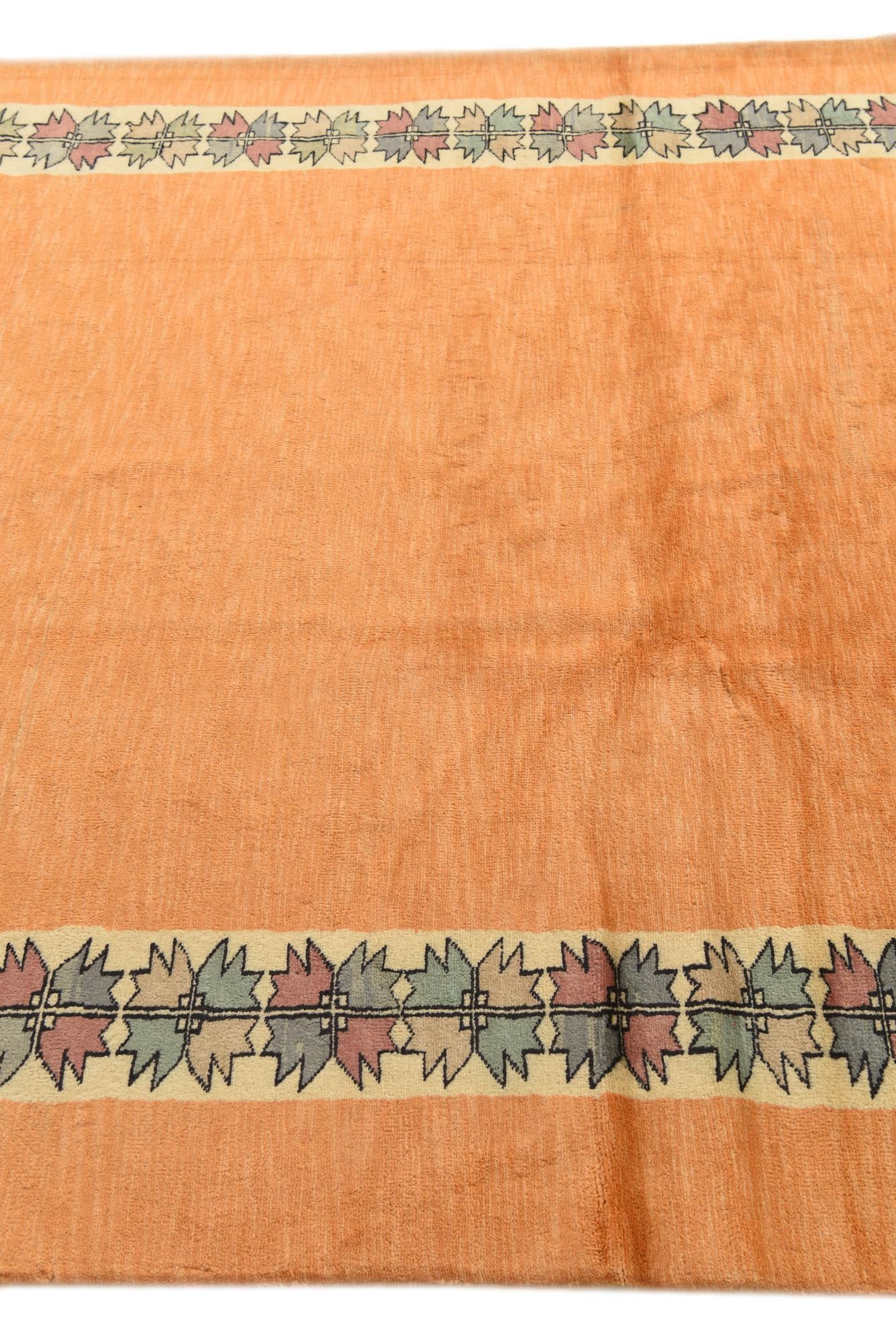 5' 9 x 8' 1 Hand Knotted Peshawar Ziegler Rug