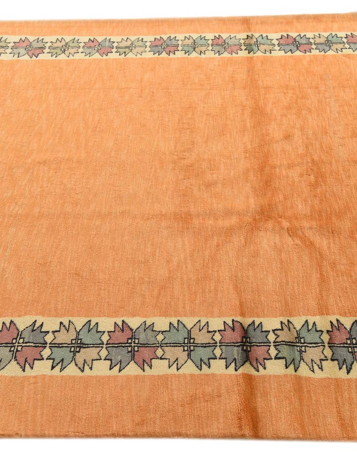 Detail image of 5' 9 x 8' 1 Hand Knotted Peshawar Ziegler Rug