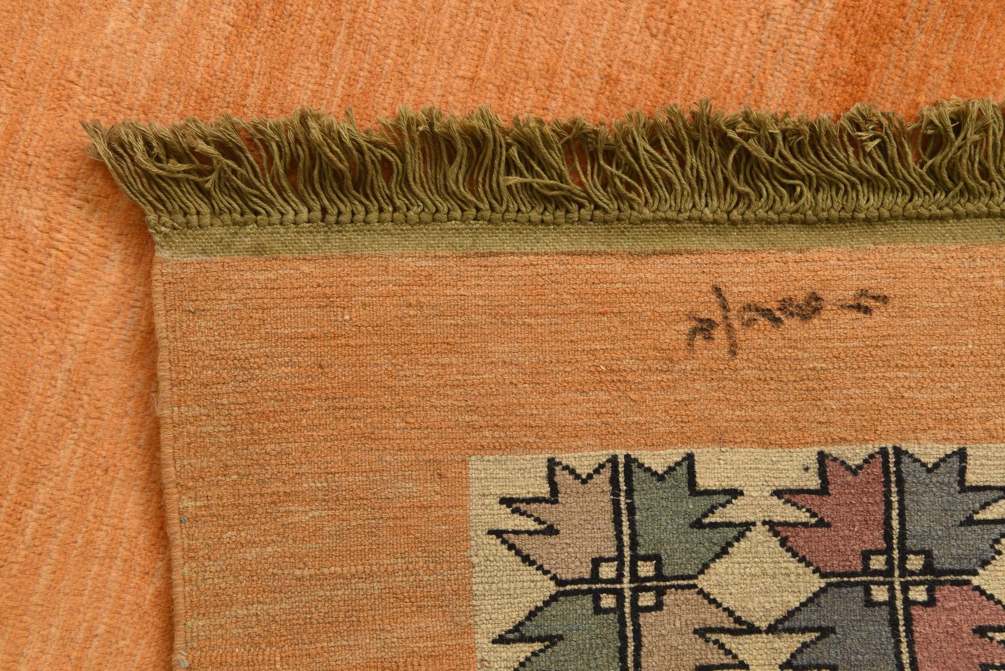 5' 9 x 8' 1 Hand Knotted Peshawar Ziegler Rug