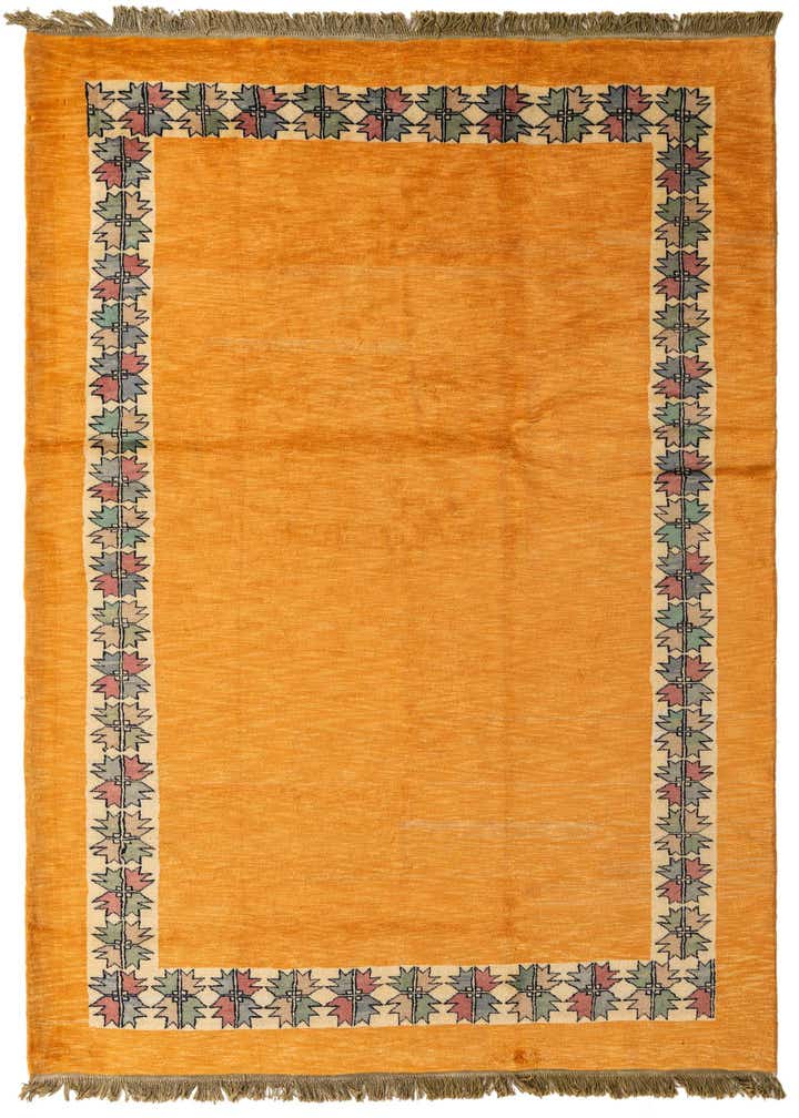 5' 9 x 8' 1 Hand Knotted Peshawar Ziegler Rug