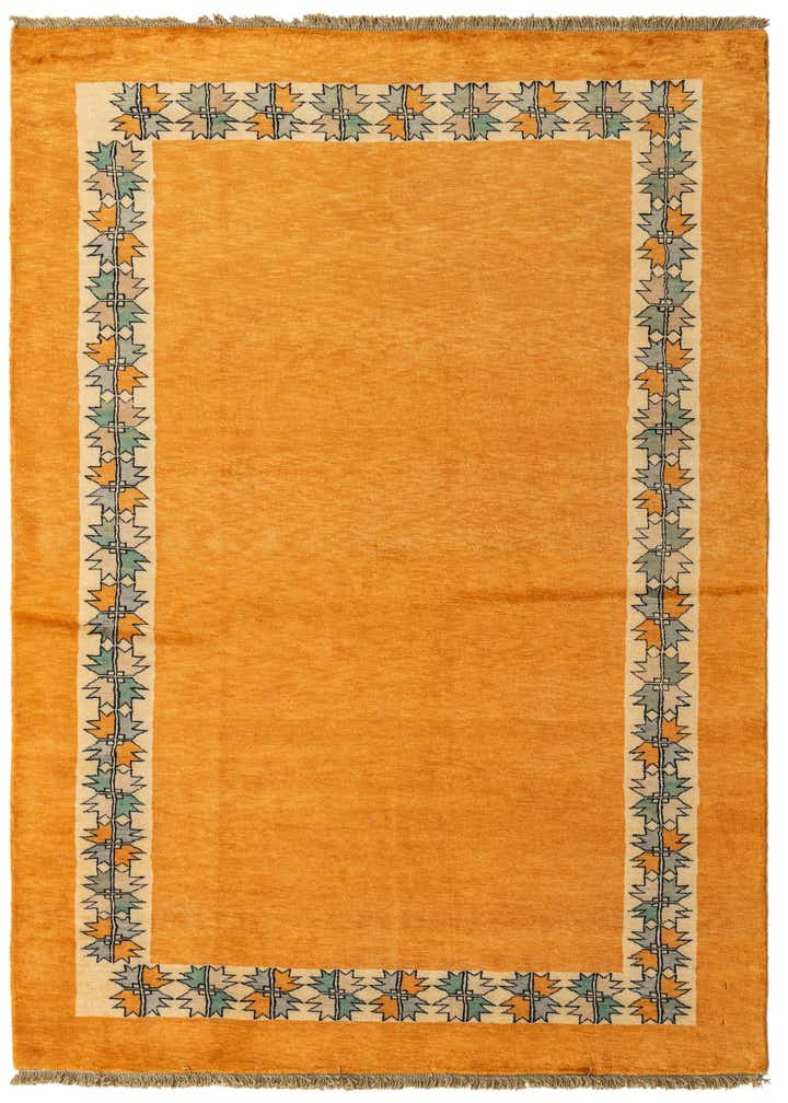 5' 2 x 7' 2 Hand Knotted Peshawar Ziegler Rug
